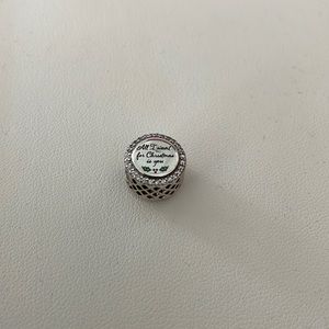 Pandora All I Want for Christmas is You charm